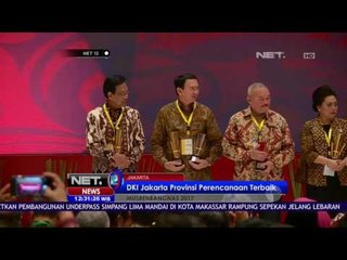 Penghargaan Provinsi Terbaik pada Musrenbangnas 2017 - NET12