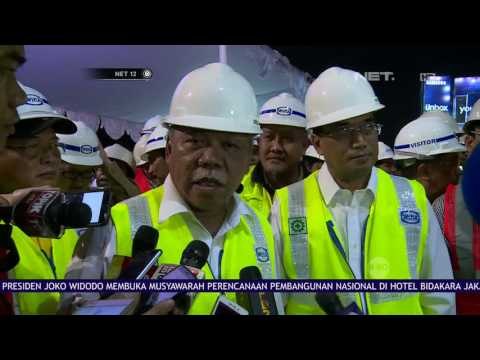 Proyek Simpang Susun Semanggi yang Akan Diresmikan pada Hari Kemerdekaan RI - NET12