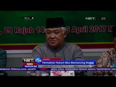 MUI Tuduh Adanya Permainan Hukum Dibalik Ringannya Hukuman Ahok - NET24