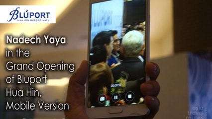 Nadech Yaya in the Grand Opening of Bluport Hua Hin, Mobile Version