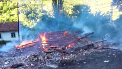 Kastamonu'da Üç Aile Bayram Günü Evsiz Kaldı