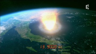 Asteroide 24h apres l'impact