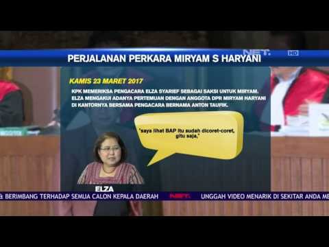 Perjalanan Perkara Miryam S Haryani - NET5