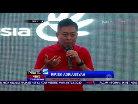 Konferensi Pers Terkait Peretasan Website Telkomsel - NET5