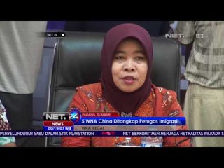 Download Video: 5 WNA China Ditangkap Petugas Imigrasi - NET24