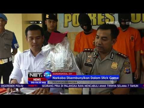 Sebanyak 6 Pelaku Penyeludupan Narkoba Ditangkap, Narkoba Diseludupkan Dalam Stick Game - NET24