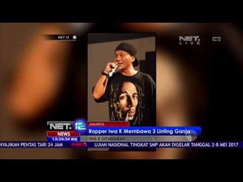 Iwa K, Tertangkap Petugas Bawa 3 Linting Ganja di Bandara Soetta - NET12