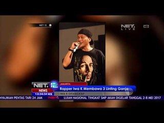 Iwa K, Tertangkap Petugas Bawa 3 Linting Ganja di Bandara Soetta - NET12