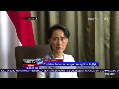 Presiden Jokowi adakan Pertemuan Bilateral dengan Myanmar di Filipina - NET12