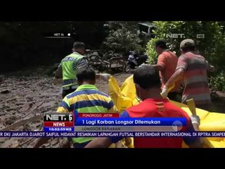 Petugas Temukan Satu Korban Baru Longsor Ponorogo - NET16