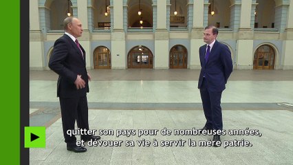 Download Video: Vladimir Poutine lève le voile sur son passé d'espion «illégal» au service de l'URSS