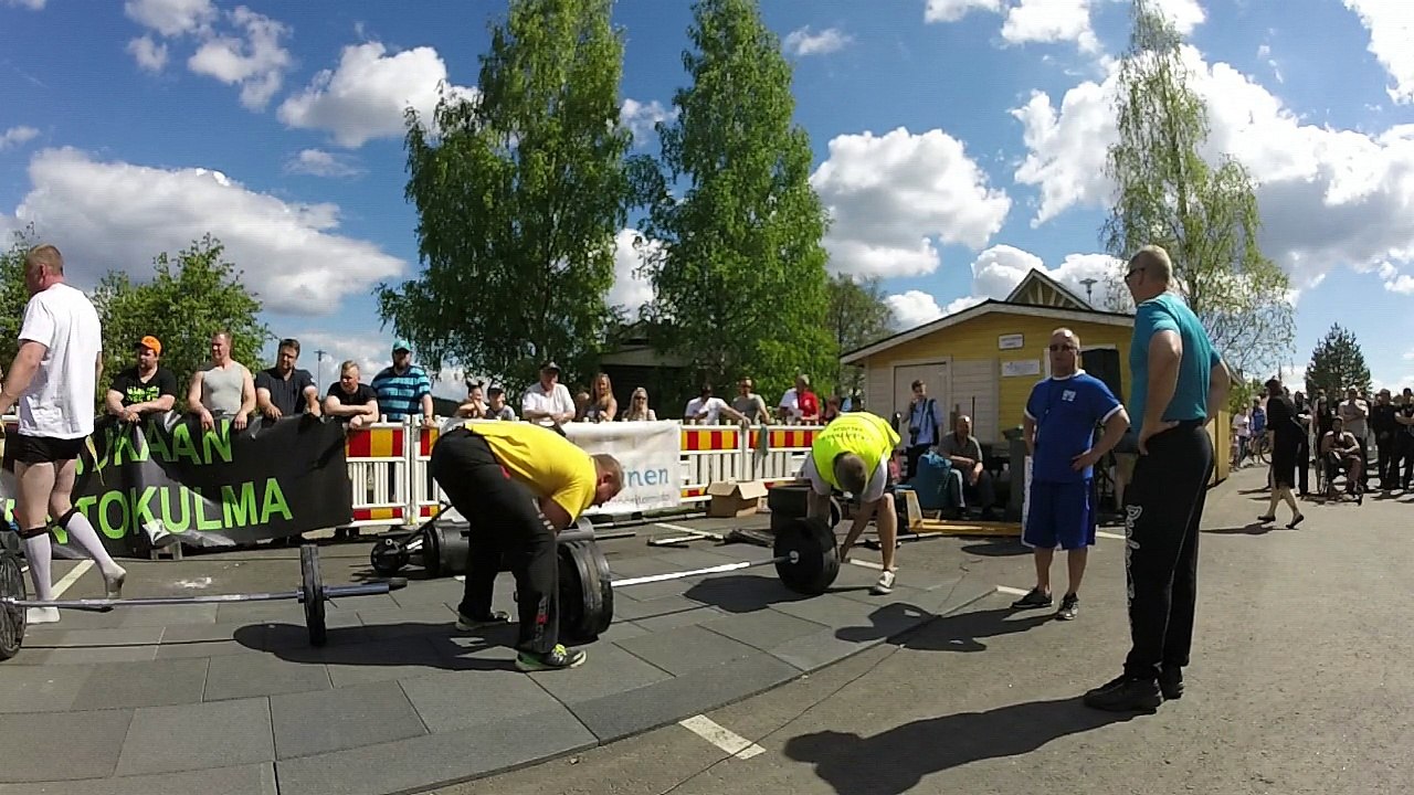Sataman vahvin mies 2017 Laukaa. Alle 105 kg maastaveto