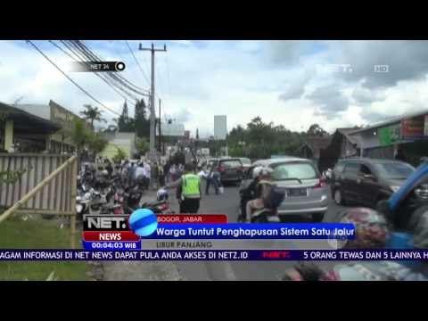 Warga Tuntun Penghapusan Sistem Satu Arah di Jalan Puncak Bogor - NET24
