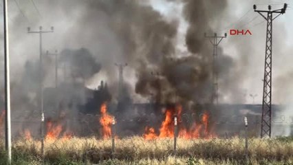 Şanlıurfa Mayınlı Arazi Yakınındaki Yangın Korkuttu-Özel