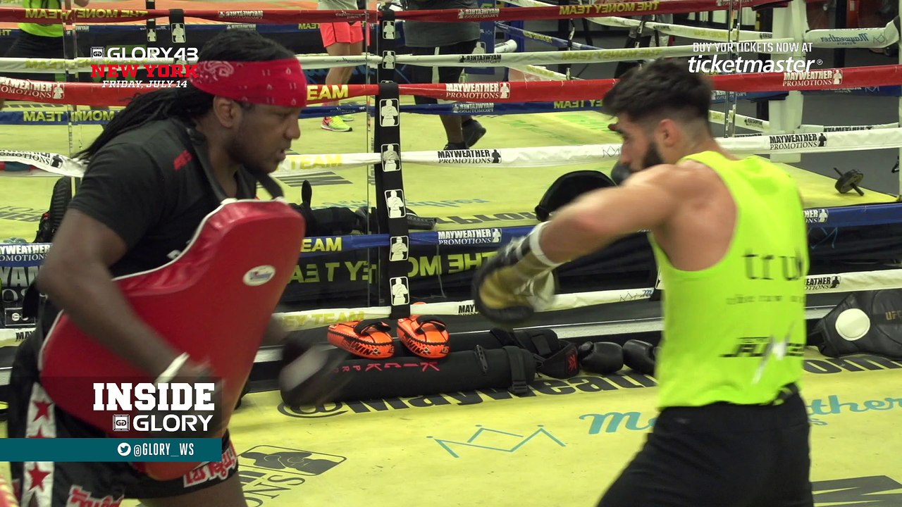 Josh Jauncey Enlist the Help of Dewey Cooper for his GLORY 43 New York Training Camp