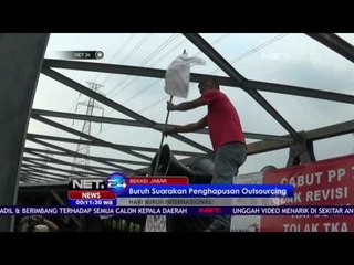 Buruh Suarakan Penghapusan Outsourcing NET24