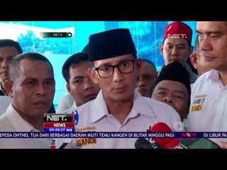 Sandiaga Uno Akan Berikan Buruh Pelatihan NET5