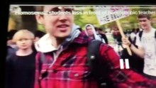 gay students kiss in front of homophobic teacher