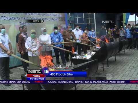 BPOM Musnahkan Obat Ilegal Senilai 16 Miliar Rupiah - NET16