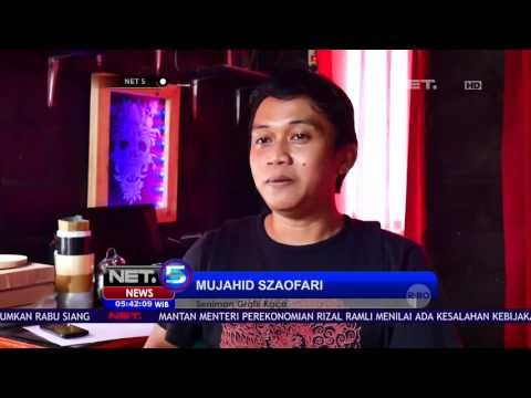 Manfaatkan Limbah Jadi Seni Lukis Kaca Unik - NET5