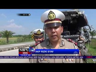 Bus Pariwisata Tabrak Truk di Tol Cipali, 2 Orang Tewas - NET12