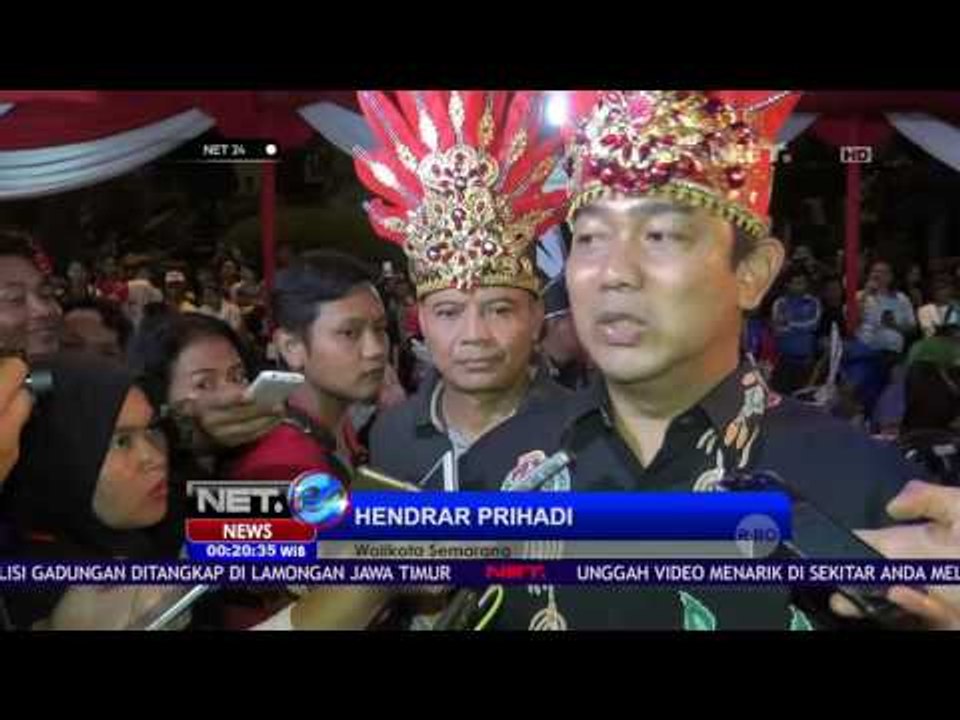 Berbagai Kostum Unik Dipertunjukan di Semarang Night Carnival - NET24