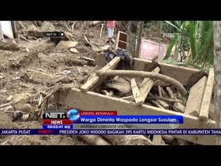 Longsor Timbun Belasan Rumah Warga di Kabupaten Lebong - NET24
