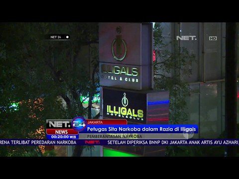 Petugas Sita Narkoba dalam Razia di Illigals - NET24