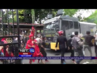 Massa Kejar Fahri Hamzah ke Kantor Gubernur - NET16