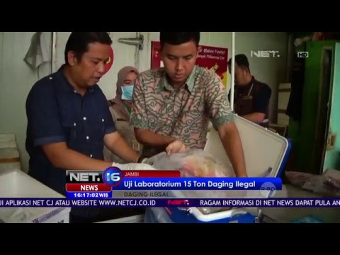 15 Ton Daging Ilegal Diuji Laboratorium - NET16