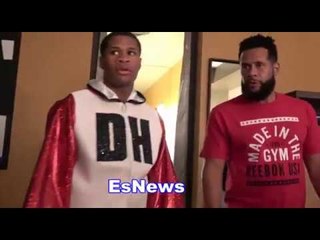 Devin Haney Ring Walk From Locker Room To Center Of Ring EsNews Boxing