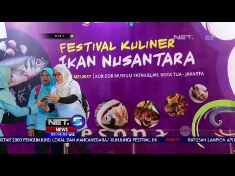 Semarak Festival Kuliner Ikan Nusantara di Kawasan Kota Tua Jakarta - NET5