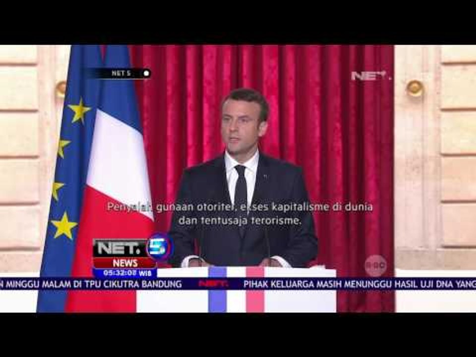 Pelantikan Emmanuel Macron - NET5