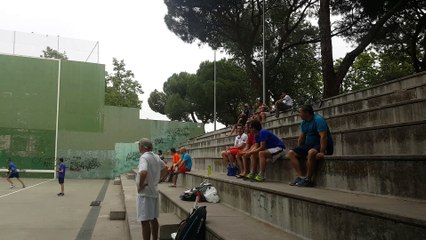 Frontenis semifinal 2 open de San Fermin