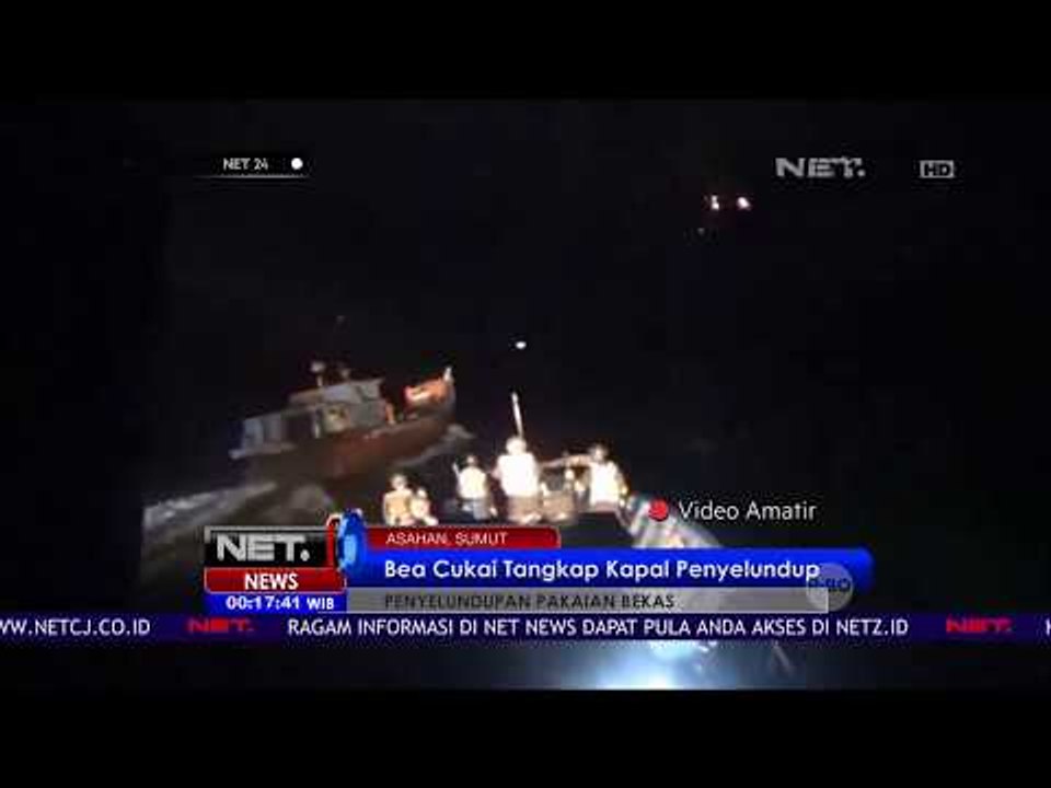 Kapal Penyelundup Ditangkap Bea Cukai - NET24