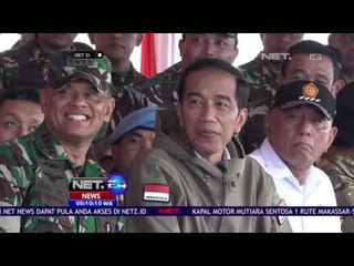 Jokowi Hadiri Puncak Latihan Gabungan - NET24