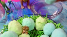 Jugar dinosaurios huevos sorpresa jurásico Mundo juguete vídeos para Niños