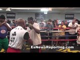 floyd mayweather vs marcos maidana floyd working mtts EsNews Boxing