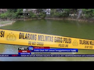 Polisi Olah TKP Lokasi Tenggelamnya Santri - NET16