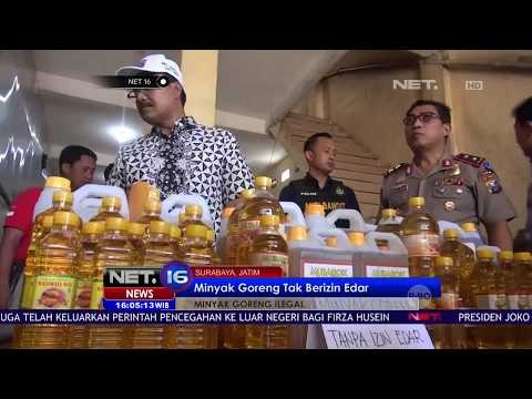 Penemuan Minyak Goreng Ilegal - NET16