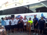 Le retour des joueurs du CAP, champions de France de rugby, à Périgueux