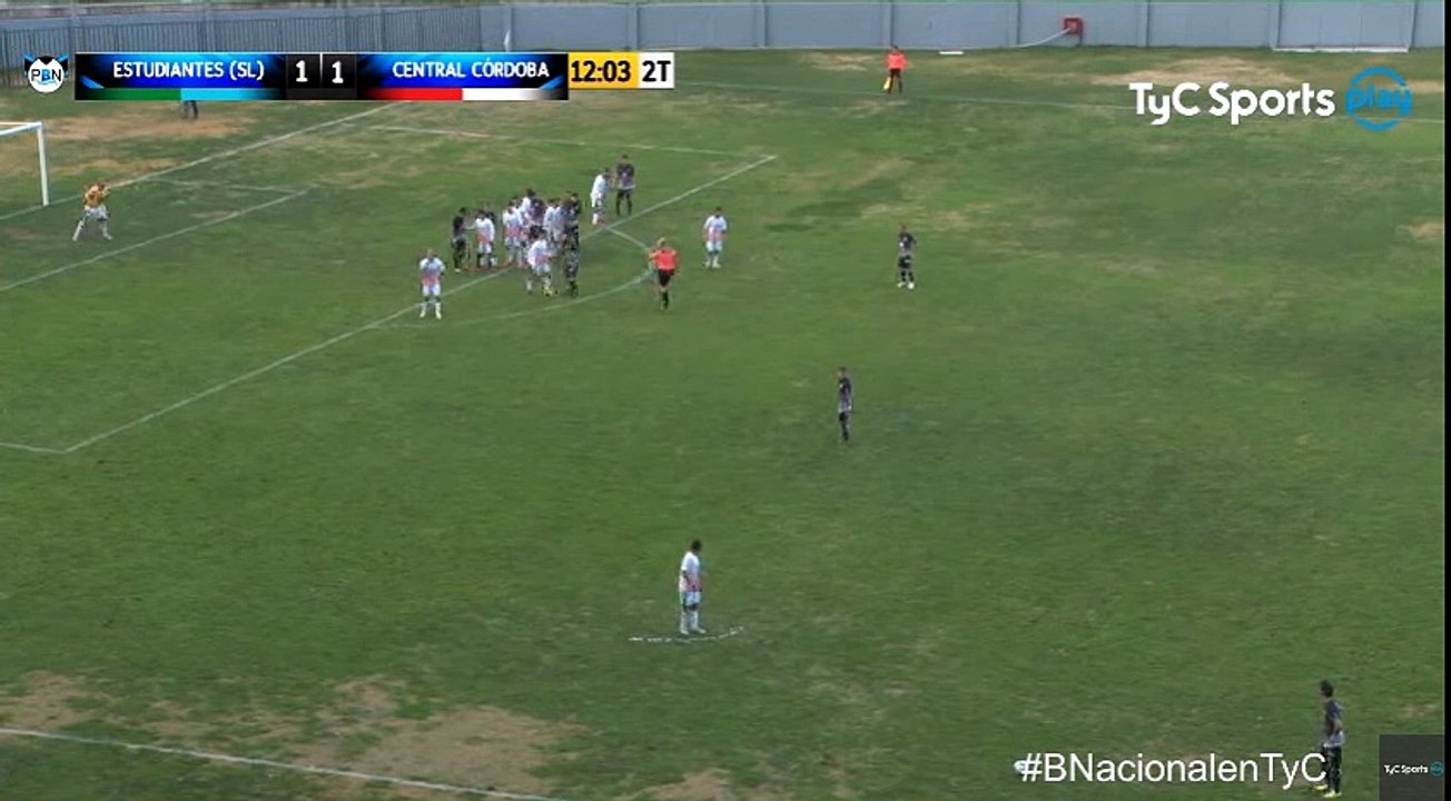 Estudiantes San Luis - Central Cordoba 1-2