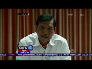Luhut Berkeras Tetap Lanjutkan Reklamasi - NET12