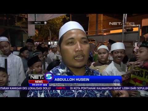 Pawai Obor di Eks Lokalisasi Dolly - NET5