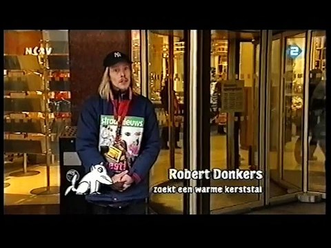 Dakloze Robert in Man Bijt Hond