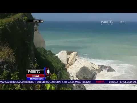 Tebing Ngungap Pantai Baron Longsor - NET16