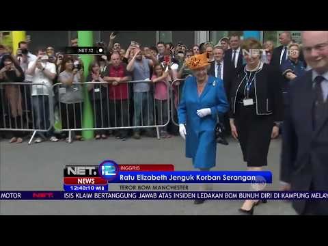 Ratu Elizabeth Jenguk Korban Bom Manchester Arena - NET12