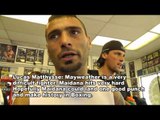 Lucas Matthysse on Molina, Danny Garcia & Mayweather vs Maidana