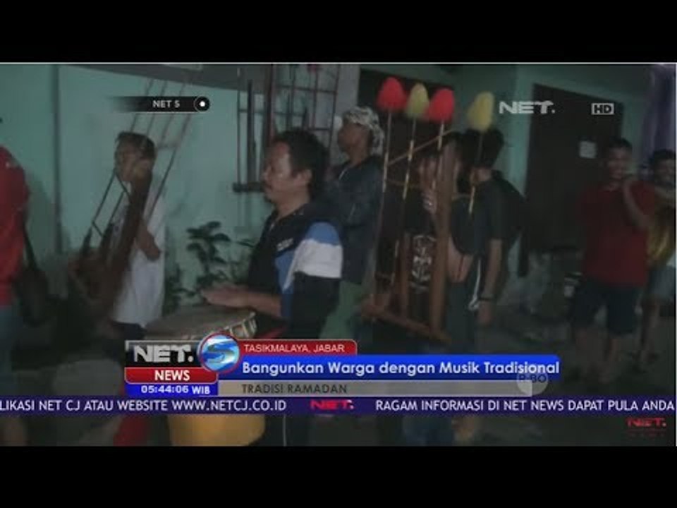 Bangunkan Warga dengan Musik Tradisional - NET5