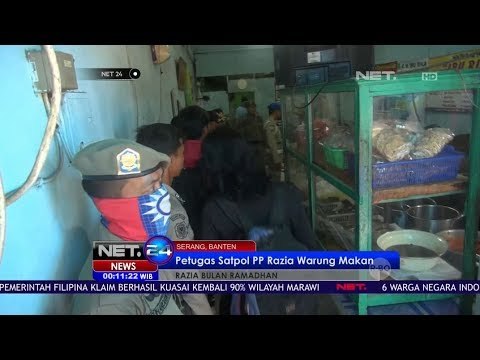 Petugas Satpol PP Razia Warung Makan di Bulan Ramadan - NET24